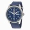 Seiko 5 Sports Automatic Blue Dial Blue Canvas Men's Watch SRP623