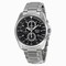 Seiko Black Dial Chronograph Stainless Steel Men's Watch SNDD63