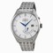 Seiko Kinetic White Dial Stainless Steel Men's Watch SRN055