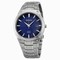 Seiko Solar Blue Dial Stainless Steel Men's Watch SNE323