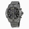 Seiko Solar Chronograph Black Dial Gray Ion-plated Men's Watch SSC307