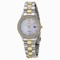 Seiko Solar Mother of Pearl Dial Two-tone Ladies Watch SUT074