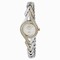 Seiko Solar Mother Of Pearl Dial Two-Tone Stainless Steel With Diamonds Ladies Watch SUP174