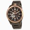 Seiko Spacewalk Automatic Brown Dial Brown Ion-plated Men's Watch SSA174