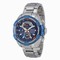 Seiko Velatura Chronograph Yachting Timer Blue Dial Stainless Steel Men's Watch SPC143