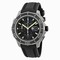 Tag Heuer Aquaracer Black Dial Chronograph Stainless Steel Black Rubber Men's Watch CAK2111FT8019