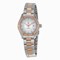 Tag Heuer Aquaracer Mother of Pearl Dial Steel and 18kt Rose Gold Ladies Watch WAP1452.BD0837
