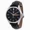 Tag Heuer Carrera Automatic Black Dial Black Leather Men's Watch WAR201CFC6266