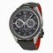 Tag Heuer Carrera Automatic Chronograph Black Dial Black Leather Men's Watch CAR2C12FC6327