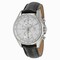 Tag Heuer Carrera Chronograph Silver Dial Automatic Leather Men's Watch CAR2111.FC6266