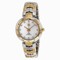 Tag Heuer Link Mother of Pearl Diamond Dial 18kt Yellow Gold Stainless Steel Ladies Watch WAT2351BB0957