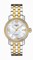 Tissot Bridgeport Automatic WHite Mother Of Pearl Grey and Yellow Gold Stainless Steel Band Ladies Watch T0970072211600