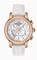 Tissot Dressport White Mother Of Pearl Dial White Synthetic Band Ladies Watch T0502176711701