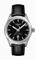 Tissot PR 100 Quartz COSC Lady Black Dial Leather Strap Watch T1012511605100