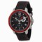 Tissot Quickster Chronograph Black Dial Black Silicone Men's Watch T0954491705701