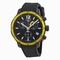 Tissot Quickster Soccer World Cup Black Dial Black Silicone Men's Watch T0954493705700