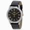 Tissot T-Classic Dream Black Dial Black Leather Men's Watch T033.410.26.053.00