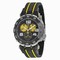 Tissot T-Race Thomas Luthi 2015 Black Dial Black and Yellow Rubber Band Men's Sports Watch T0924172705700