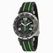Tissot T-Race Nicky Hayden 2015 Black Dial Black and Green Rubber Band Men's Sports Watch T0924172705701