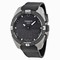 Tissot T-Touch Expert Solar Black Analog Digital Dial 30 Meters Water Resistant Black Leather Men's Watch T0914204605100