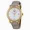 Tissot T-Trend Tradition Mother of Peal Grey Leather Ladies Watch T0632103711700