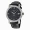Tissot Bridgeport Quartz Black Dial Black Leather Men's Watch T0974101605800