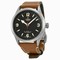 Tudor Heritage Ranger Automatic Black Dial Brown Leather Men's Watch 79910-BKASBRLS