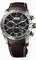 Tudor Fastrider Black Dial Chronograph Brown Leather Men's Watch 42000-BKSBRLS