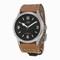 Tudor Heritage Ranger Automatic Black Dial Tobaco Brown Leather Men's Watch 79910-BUNDLTH