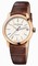 Ulysse Nardin Classico Lady Eggshell Dial Leather Strap Automatic Ladies Watch 8106-116-2-90