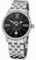 Ulysse Nardin Classico Luna Black Dial Stainless Steel Diamond Men's Watch 8293-122B-7-42