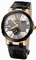 Ulysse Nardin Executive Dual Time Silver Dial Leather Strap Automatic Men's Watch 246-00-5-421