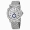 Ulysse Nardin GMT Big Date Silver Dial Stainless Steel Men's Watch 243-55-7-91
