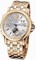 Ulysse Nardin GMT Dual Time Silver Sunray Dial 18kt Polised Rose Gold Automatic Men's Watch 246-55-8-31