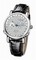 Ulysse Nardin GMT Perpetual Diamond Pave Dial Leather Strap Automatic Men's Watch 320-82-091