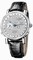 Ulysse Nardin GMT Perpetual Diamond Pave Dial Leather Strap Automatic Men's Watch 320-89BAG-091