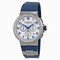 Ulysse Nardin Marine Chronograph White Dial Blue Rubber Men's Watch 15031503-60