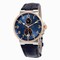 Ulysse Nardin Maxi Marine Blue Dial Diamond Automatic Men's Watch 265-66-BLUE