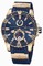Ulysse Nardin Maxi Marine Diver Blue Dial 18kt Rose Gold Men's Watch 266-10-3-93