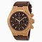 Vacheron Constantin Overseas Brown Dial Chronograh Men's Watch 49150000R-9338