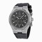 Vacheron Constantin Overseas Chronograph Anthracite Dial Black Leather Men's Watch 49150000W9501