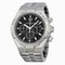 Vacheron Constantin Overseas Chronograph Black Dial Stainless Steel Automatic Men's Watch 49150B01A-9097