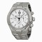 Vacheron Constantin Overseas Chronograph Silver Dial Men's Watch 49150/B01A-9095