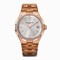 Vacheron Constantin Overseas Silver Dial 18kt Rose Gold Ladies Watch 47560D01R-9672