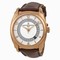 Vacheron Quai De L'ile Silver Dial Brown Leather Men's Watch 86050000R-I0P29
