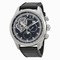 Zenith El Primero Chronomaster Open Grande Black Dial Black Leather Men's Watch 03.2160.4047/21.C714