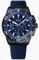 Zenith El Primero Stratos Flyback AMERICAS Blue Dial Blue Rubber Men's Watch 24.2066.405-57.R514