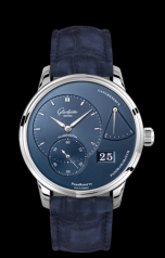 Glashutte Original PanoReserve Stainless Steel Blue (1-65-01-26-12-30)