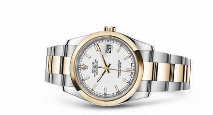 Rolex Datejust 36 Rolesor Oyster White (116203-0124)