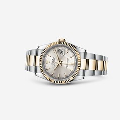 Rolex Datejust 36 Rolesor Fluted Oyster Silver (116233-0169)